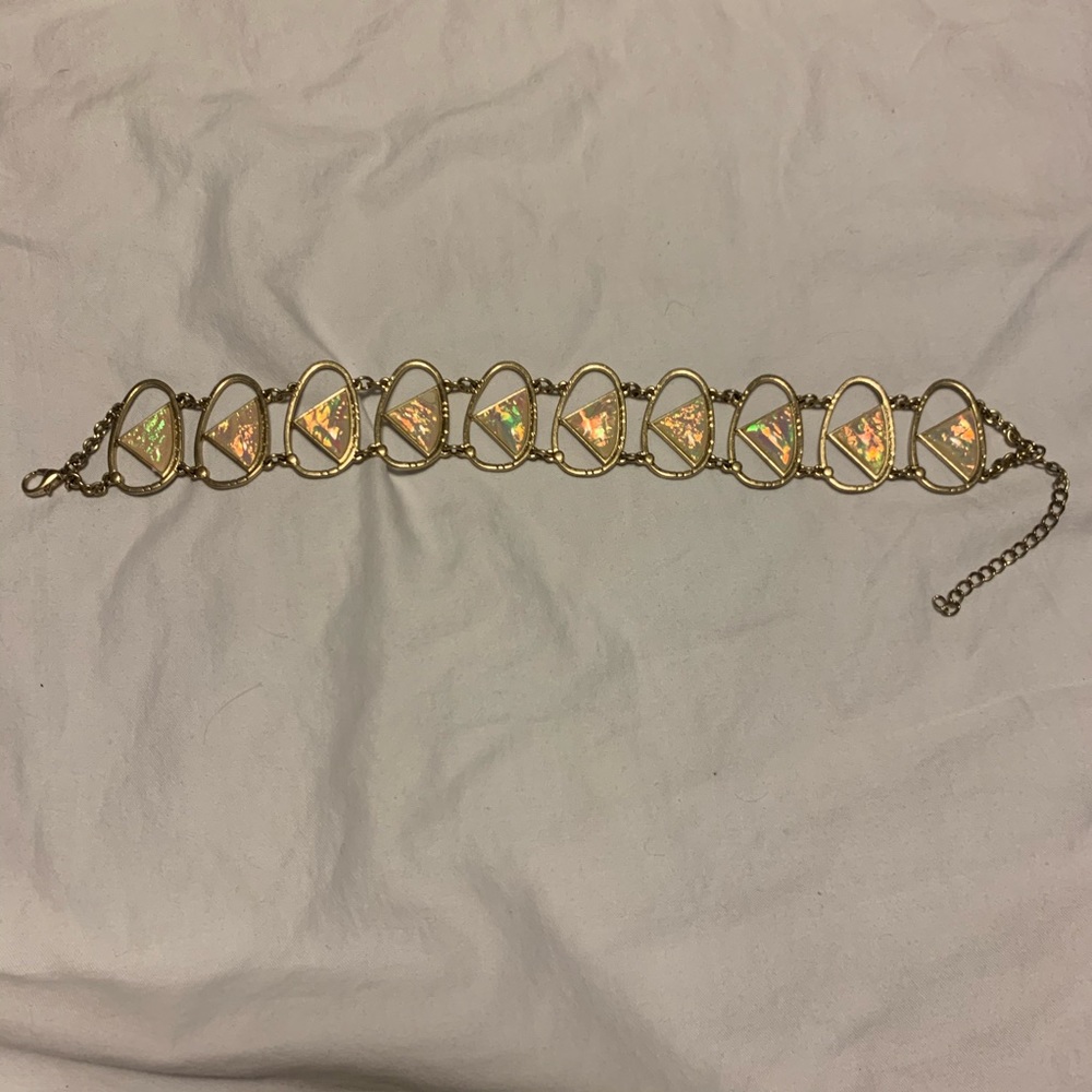 Anthropologie chain link choker